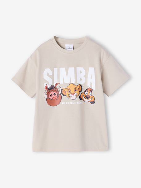 Boys' ROI LION pyjamas shorts clay beige - vertbaudet enfant 