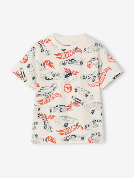 Boys' HOT WHEELS pyjama shorts ecru - vertbaudet enfant 