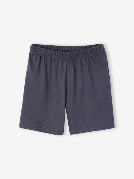Boys' ROI LION pyjamas shorts clay beige - vertbaudet enfant 