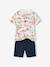 Boys' HOT WHEELS pyjama shorts ecru - vertbaudet enfant 