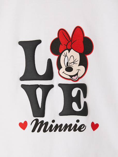 Girls' MINNIE pyjama shorts ecru - vertbaudet enfant 