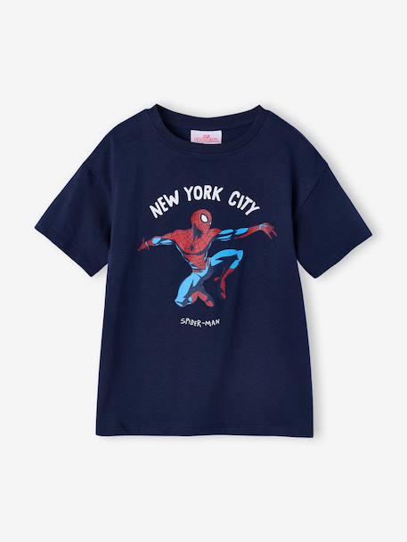 Boys' SPIDERMAN New York City pyjama shorts red - vertbaudet enfant 