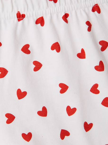 Girls' MINNIE pyjama shorts ecru - vertbaudet enfant 