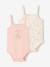 Pack of 2 WINNIE L'OURSON sleeveless bodysuits pale pink - vertbaudet enfant 