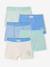 Lot de 5 boxers garçon surf bleu - vertbaudet enfant 
