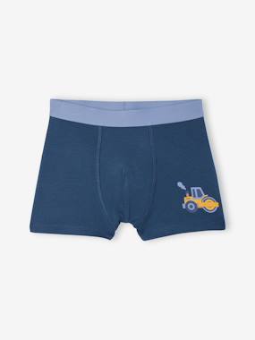 Garçon-Lot de boxers garçon tractopelle