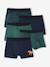 Pack of 5 jungle print boxers for boys English green - vertbaudet enfant 