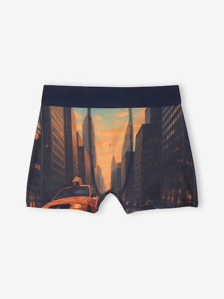 Pack of 3 boxers black - vertbaudet enfant 
