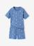 Pack of 2 boys' short pyjamas denim blue - vertbaudet enfant 