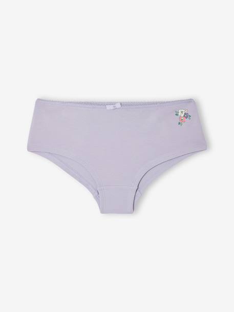 Pack of 5 girls' maternity shorties sage green - vertbaudet enfant 