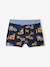 Pack of 2 boys' boxers with digger print ocean blue - vertbaudet enfant 