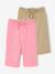 Pack of 2 wide-leg trousers for baby girls rose - vertbaudet enfant 