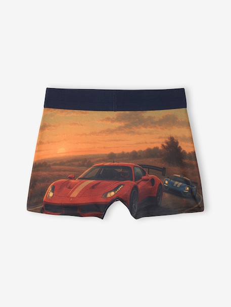 Pack of 3 boxers black - vertbaudet enfant 