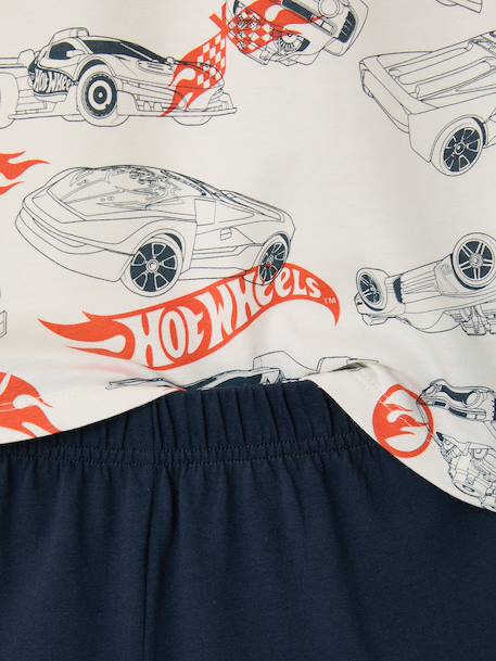 Boys' HOT WHEELS pyjama shorts ecru - vertbaudet enfant 