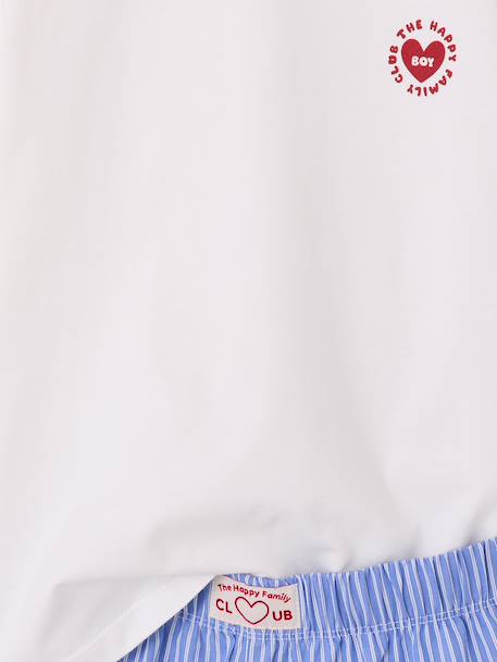 Boys' pyjama shorts ecru - vertbaudet enfant 