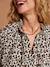 Leopard print nursing shirt ecru - vertbaudet enfant 
