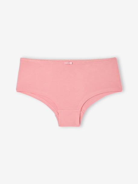 Pack of 5 girls' maternity shorties sage green - vertbaudet enfant 