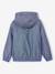 Boy's zipped hooded windcheater chambray blue - vertbaudet enfant 