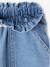 Paperbag denim trouser light blue+medium blue - vertbaudet enfant 