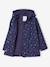 Printed hooded raincoat for girls grey green+multicoloured+navy blue+vanilla - vertbaudet enfant 