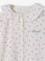 Girls' floral cotton muslin pyjamas ecru - vertbaudet enfant 