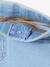 Denim Treggings for Girls bleached denim+medium blue - vertbaudet enfant 