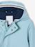 Hooded rain coat with multiple pockets aqua green - vertbaudet enfant 