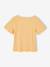 Girl's fancy bow t-shirt striped blue+yellow - vertbaudet enfant 