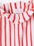 Wide striped knitted leggings striped blue+striped red - vertbaudet enfant 