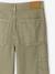 Boy's multi-pocket canvas trousers sage green - vertbaudet enfant 