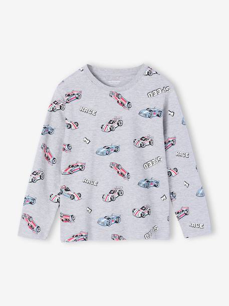Pack of 2 long-sleeved boys' pyjamas anthracite - vertbaudet enfant 