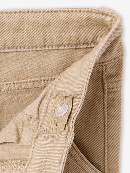 Boy's straight-leg trouser clay beige - vertbaudet enfant 