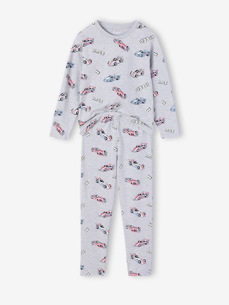 Pack of 2 long-sleeved boys' pyjamas anthracite - vertbaudet enfant 