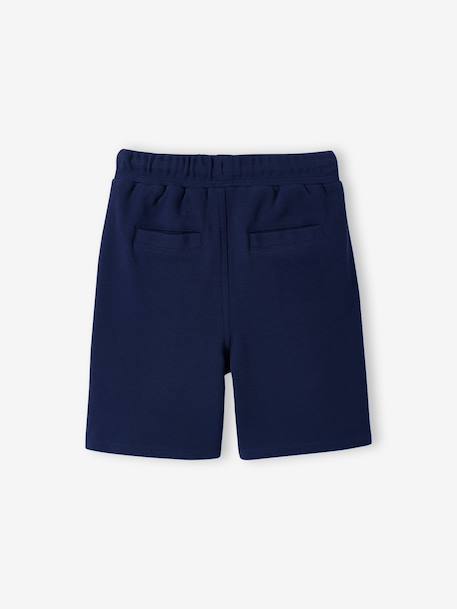 Cotton bermuda shorts for boys navy blue - vertbaudet enfant 