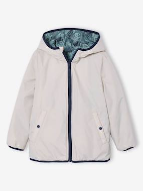 Boys-Coats & Jackets-Parkas & Coats-Reversible lightweight puffer jacket for boys 