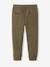 Pantalon garçon jogger facile à enfiler bleu grisé+caramel+kaki - vertbaudet enfant 