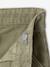 Boy's multi-pocket canvas trousers sage green - vertbaudet enfant 
