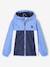 Blouson garçon coupe-vent colorblock bleu moyen+kaki+vert d'eau - vertbaudet enfant 