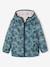 Reversible lightweight puffer jacket for boys green+ocean blue - vertbaudet enfant 