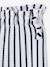Wide striped knitted leggings striped blue+striped red - vertbaudet enfant 
