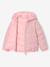 Reversible Lightweight Jacket for Girls anthracite+pale pink - vertbaudet enfant 