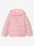 Reversible Lightweight Jacket for Girls anthracite+pale pink - vertbaudet enfant 