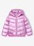Lightweight hooded puffer jacket with a shimmer effect for girls gold+rose - vertbaudet enfant 