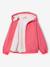 Coupe-vent fille à capuche doublé sherpa rose - vertbaudet enfant 