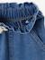 Paperbag denim trouser light blue+medium blue - vertbaudet enfant 