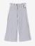 Wide striped knitted leggings striped blue+striped red - vertbaudet enfant 