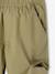 Pantalon cargo léger beige+olive - vertbaudet enfant 