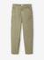 Boy's multi-pocket canvas trousers sage green - vertbaudet enfant 