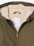 Windcheater with Sherpa-Lined Hood for Boys caramel+khaki+navy blue+olive - vertbaudet enfant 