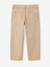 Boy's straight-leg trouser clay beige - vertbaudet enfant 